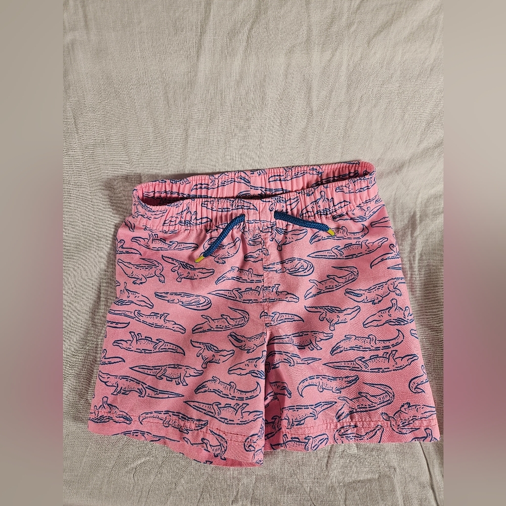 Old Navy Pink Crocodile Print Shorts